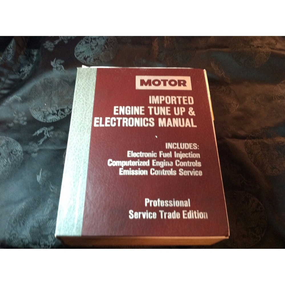 Motor Imported Engine Tune-up & Electronics Manual 1986-89 6th Edition